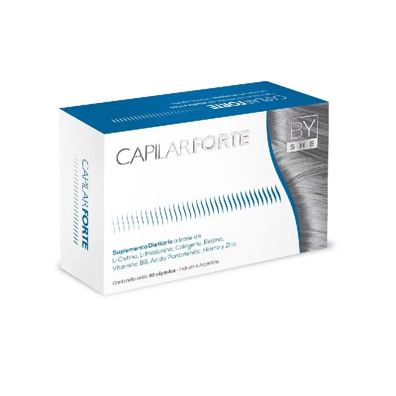 BY DERM CAPILAR FORTE  X 30
caps Amino Vitamina